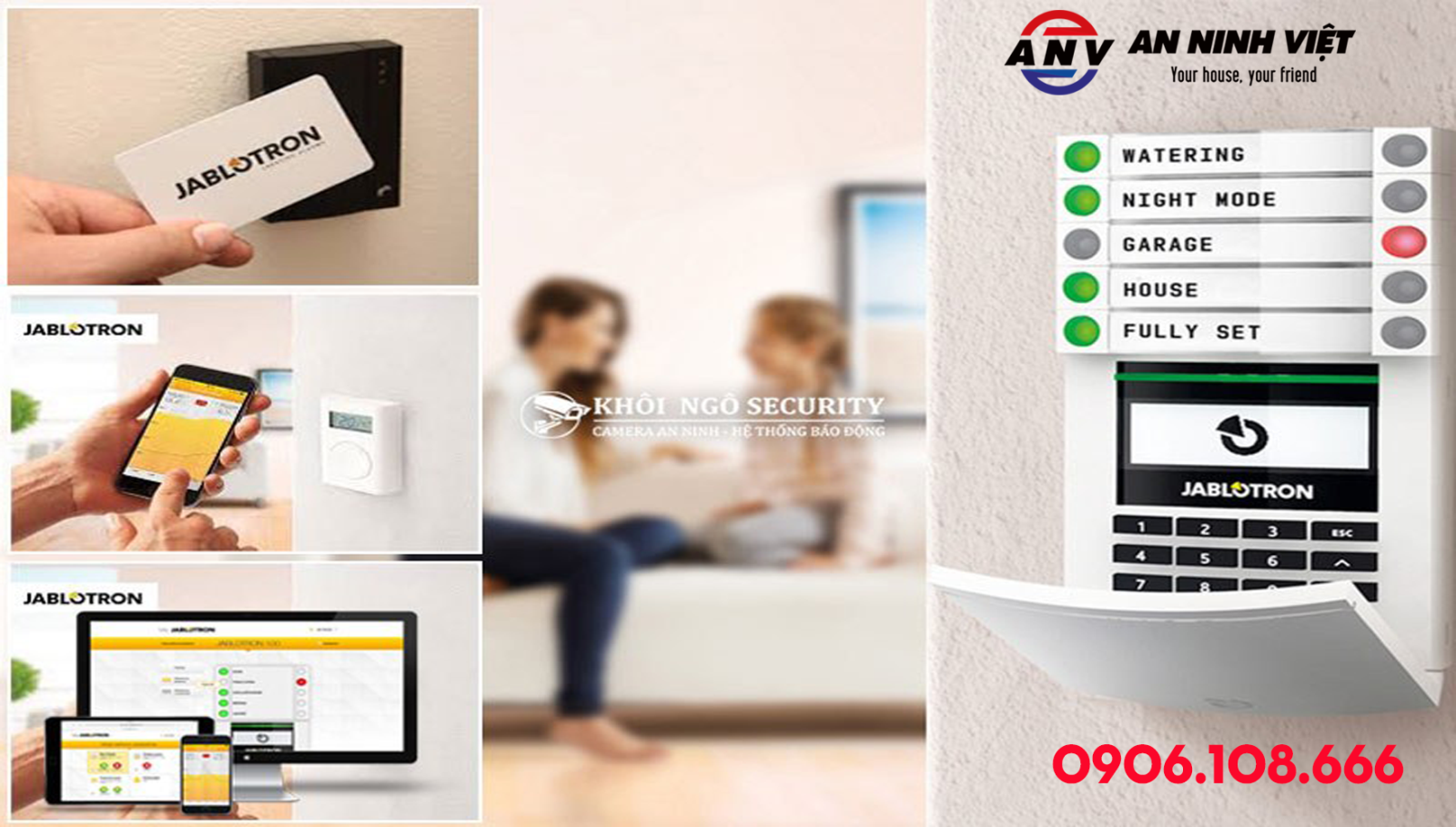 Hệ thống báo động Jablotron