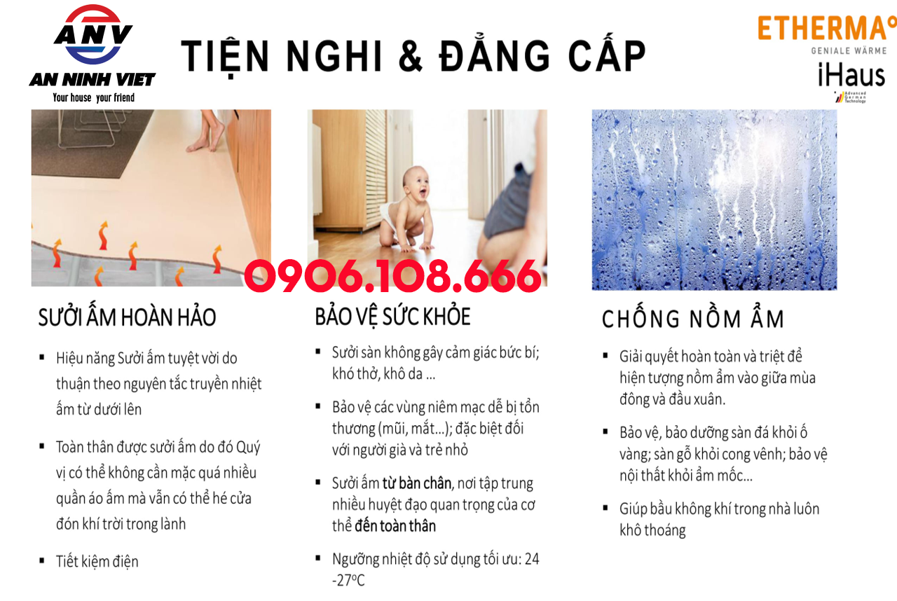 Sàn sưởi Etherma 
