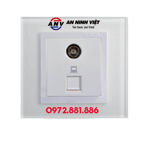 MODULE Ổ CẮM TIVI & MẠNG (CAT6)