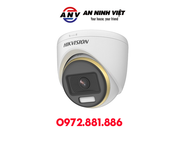 Camera bán cầu có màu ban đêm 2MP (ColorVu) 