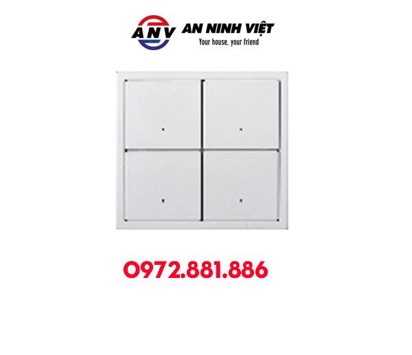 Module công tắc ngữ cảnh thông minh 4 nút 4 Gang Smart Scene Switch Module(Simon cloud)