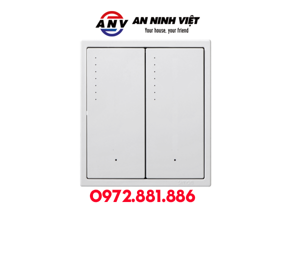 Module công tắc điều chỉnh độ sáng thông minh 2 nút 2 Gang Smart Dimming Switch Module(Simon cloud)