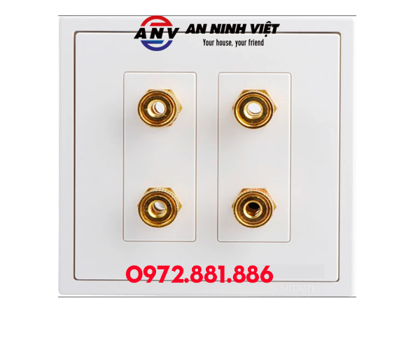 MODULE Ổ CẮM LOA ĐÔI