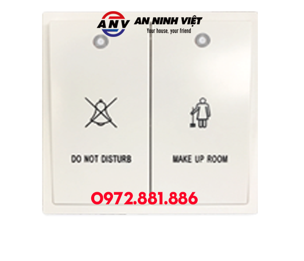 MODULE CÔNG TẮC “KHÔNG LÀM PHIỀN” & “MỜI DỌN PHÒNG” CÓ ĐÈN LED